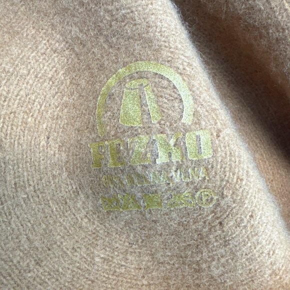 Fezko Women's Yellow Wool Flower Design Beret - One Size - Picture 5 of 7